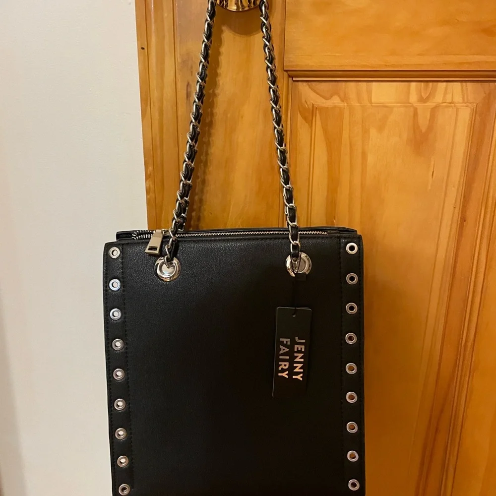 Black Chain Purse